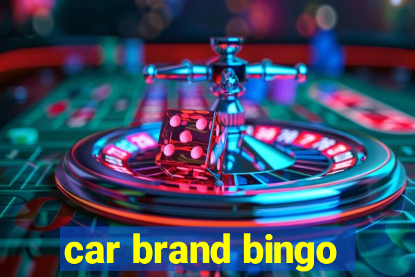 car brand bingo